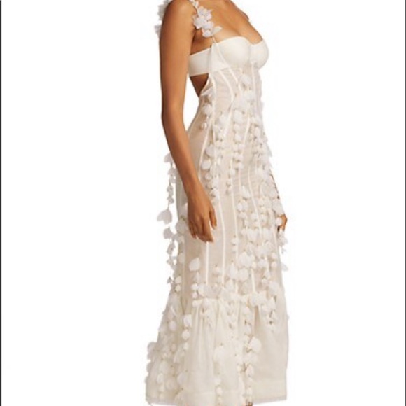 ISO- Zimmermann Wild Botanica Petal Midi Dress - Picture 2 of 3